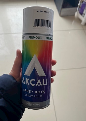 310 Altın Yaldız sprey boya - Görsel 4