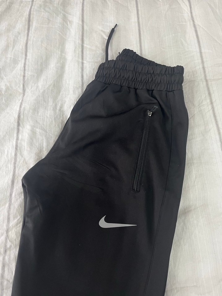 Nike Siyah Fermuarlı Erkek Eşofman Altı - Görsel 2