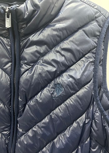 Kadın Koyu Mavi Kapitone Yelek - Görsel 2