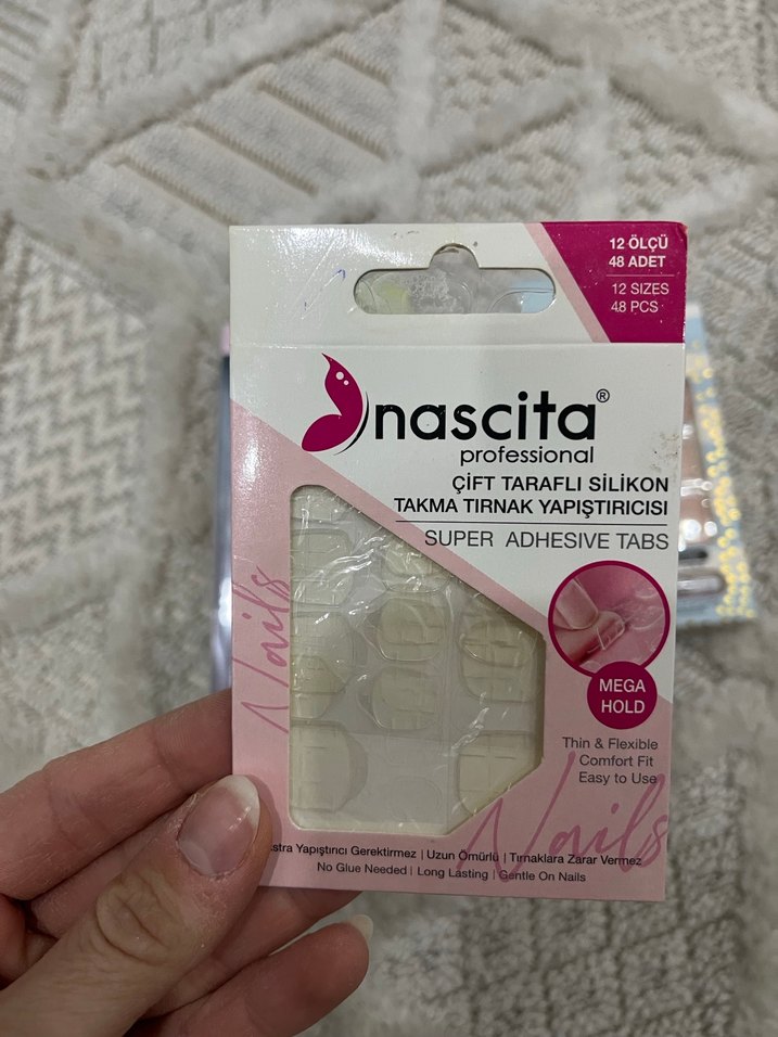 Pastel Renkli Tırnak Süsleme Seti&Takma Tırnak - Görsel 4