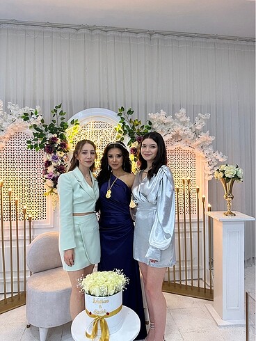 xs Beden turkuaz Renk Zara ceket elbise