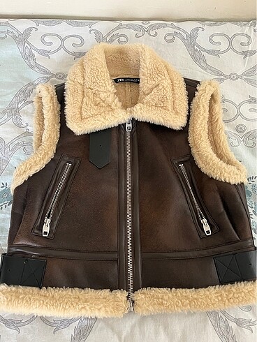 Zara biker yelek