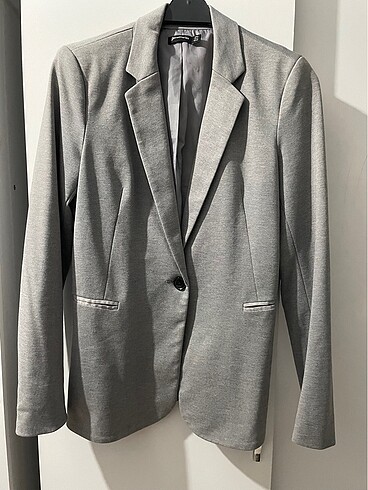 Stradivarius Gri Blazer Ceket