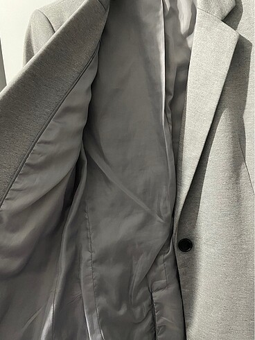 s Beden gri Renk Stradivarius Gri Blazer Ceket