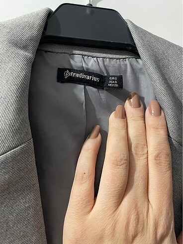 s Beden Stradivarius Gri Blazer Ceket