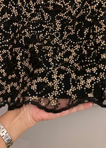 PAYETLİ ŞIK BLUZ - Görsel 7