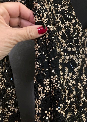 PAYETLİ ŞIK BLUZ - Görsel 6