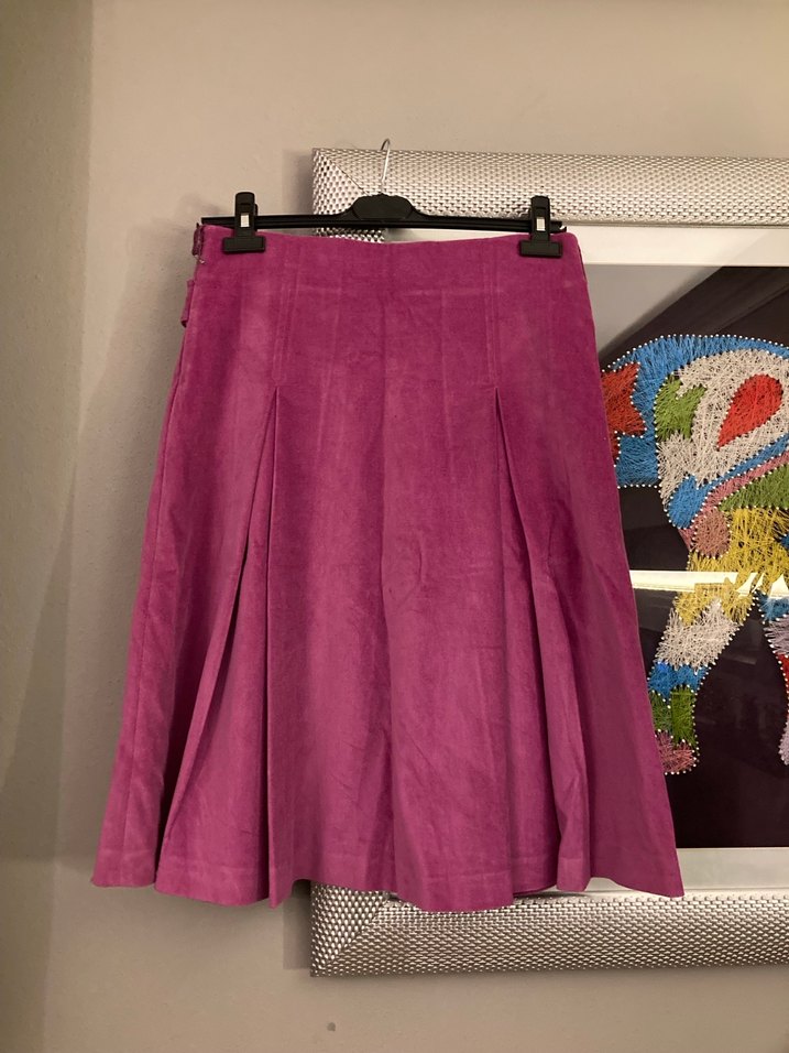 TWİST KADİFE ETEK  - Görsel 5