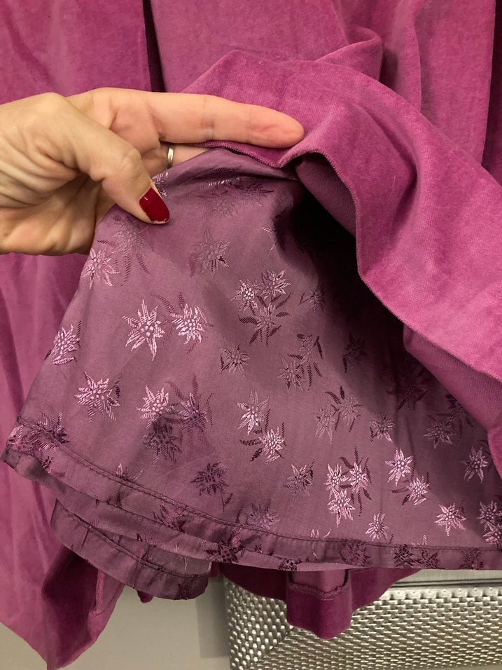 TWİST KADİFE ETEK  - Görsel 3