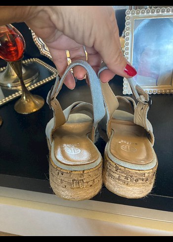 ELLE SÜET SANDALET - Görsel 4