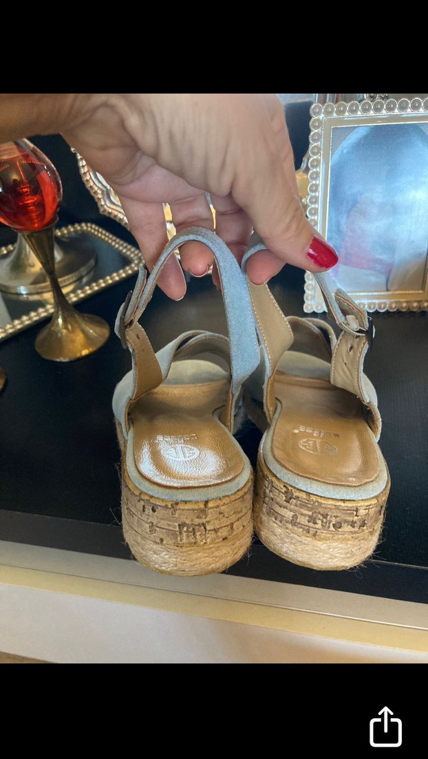 ELLE SÜET SANDALET - Görsel 4