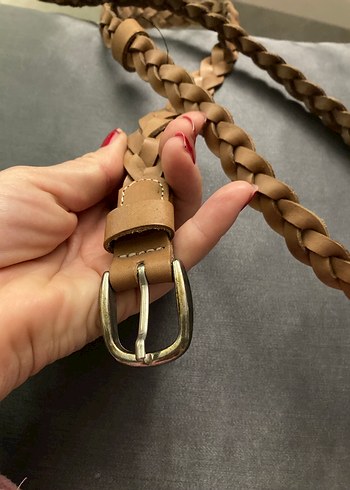 GERÇEK DERİ ÖRGÜ KEMER - Görsel 4