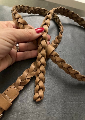 GERÇEK DERİ ÖRGÜ KEMER - Görsel 3