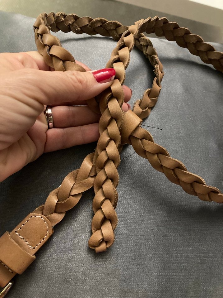 GERÇEK DERİ ÖRGÜ KEMER - Görsel 3