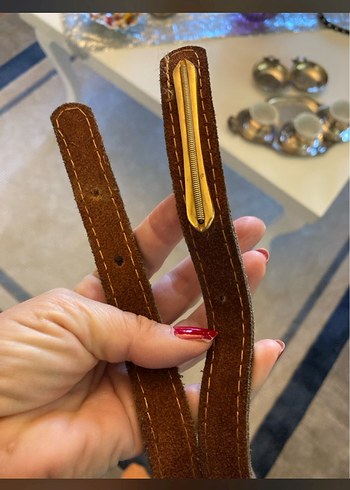 GERÇEK SÜET TABA KEMER - Görsel 2