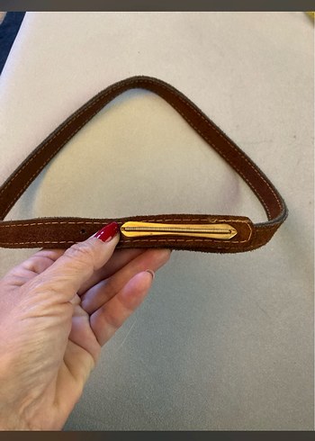 GERÇEK SÜET TABA KEMER - Görsel 3