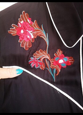 ZARA İPEK GÖMLEK BLUZ - Görsel 4