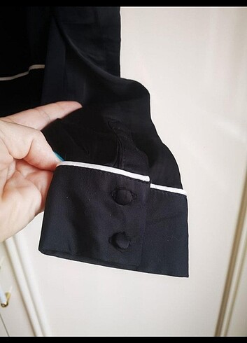 ZARA İPEK GÖMLEK BLUZ - Görsel 8