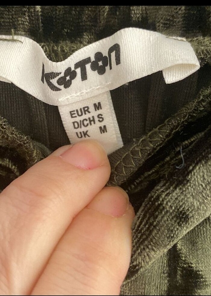 KADİFE YEŞİL ETEK - Görsel 3