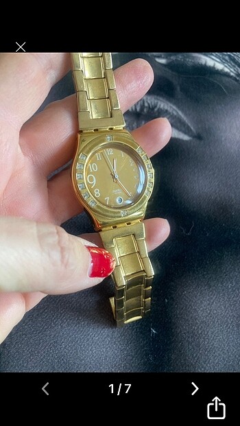 Swatch Irony serisi water resistant saat