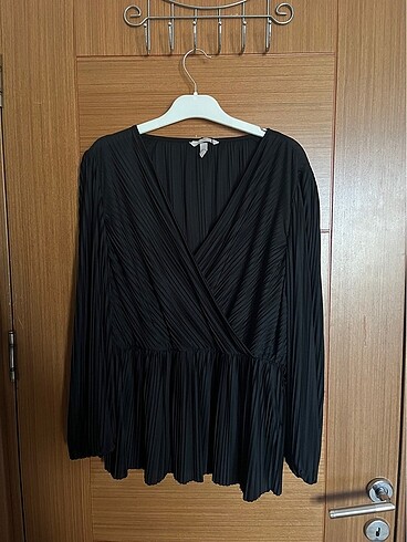 H&M Siyah Bluz