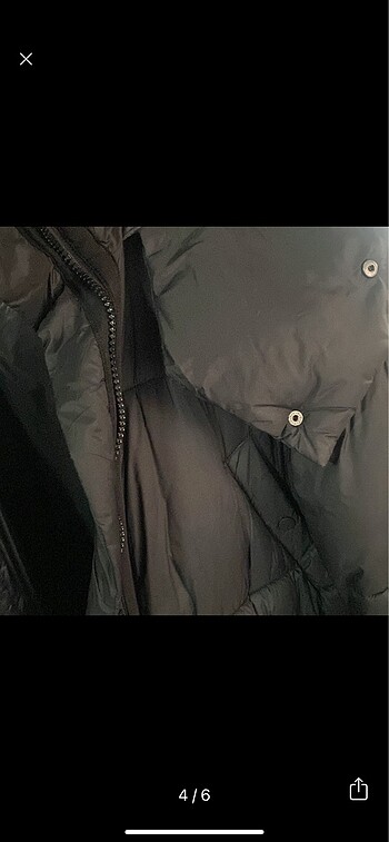 l Beden zara şişme mont