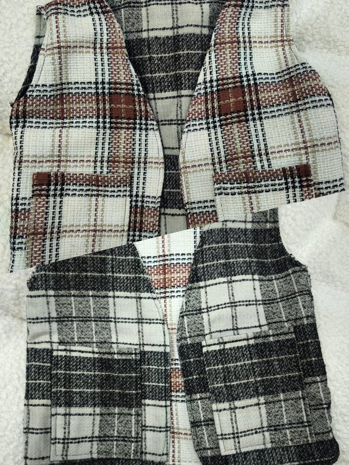 Pinterest tarzı unisex çocuk yelek. - Görsel 5