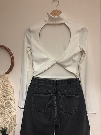 Bershka balıkçı yaka triko