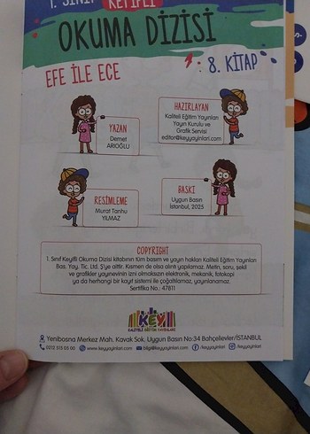 Keyifli Okuma Dizisi 1. Sınıf Seti - Görsel 3