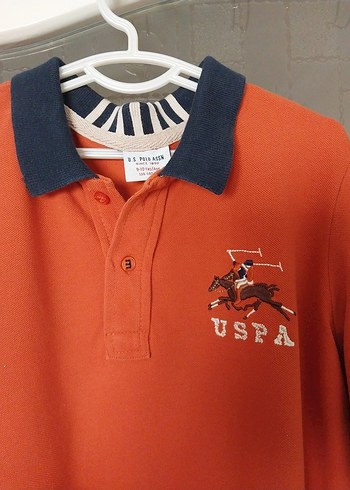 Erkek Uzun Kollu Kırmızı Polo Yaka Tişört - Görsel 2