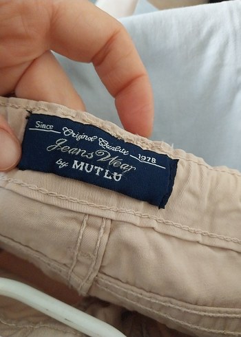 Bej çocuk Pamuk Kumaş Pantolon - Görsel 4