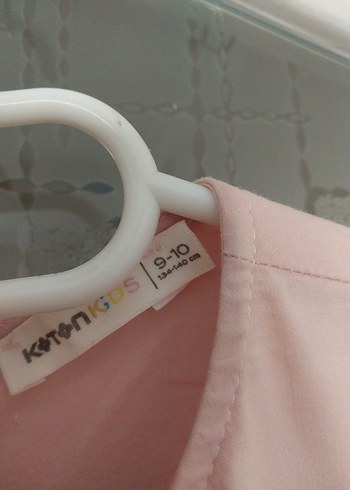 Pembe Hamile Midi Bluz, Fırfırlı, Rahat Kesim - Görsel 4