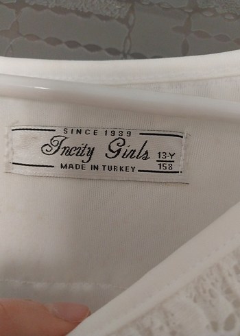 Kız Çocuk Beyaz Fırfırlı Bohem Elbise - Görsel 3