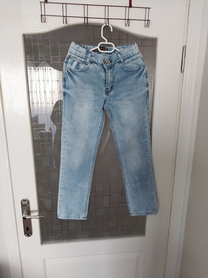 açık mavi kot pantolon - Görsel 2