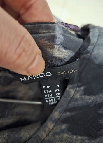 Mango Margo military t-shirt