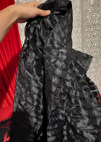 Trendyol & Milla Piliseli Siyah Uzun Gotik Etek