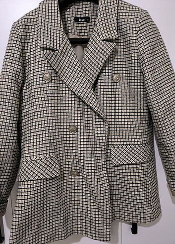 44 Beden çeşitli Renk Kazayağı blazer ceket