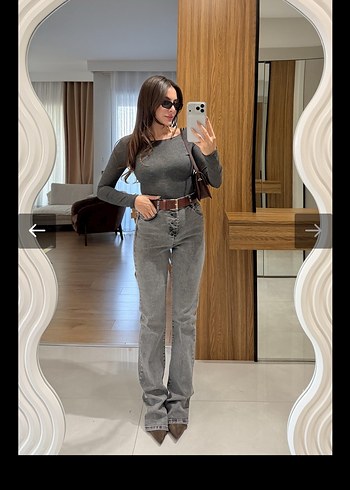 füme ispanyol jean - Görsel 3