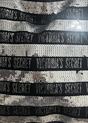 Payetli Çizgili Gri Kadın Çanta - Görsel 2