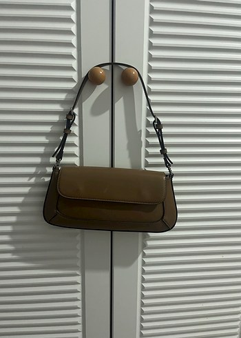 Bej Deri Kadın Çanta - Görsel 2