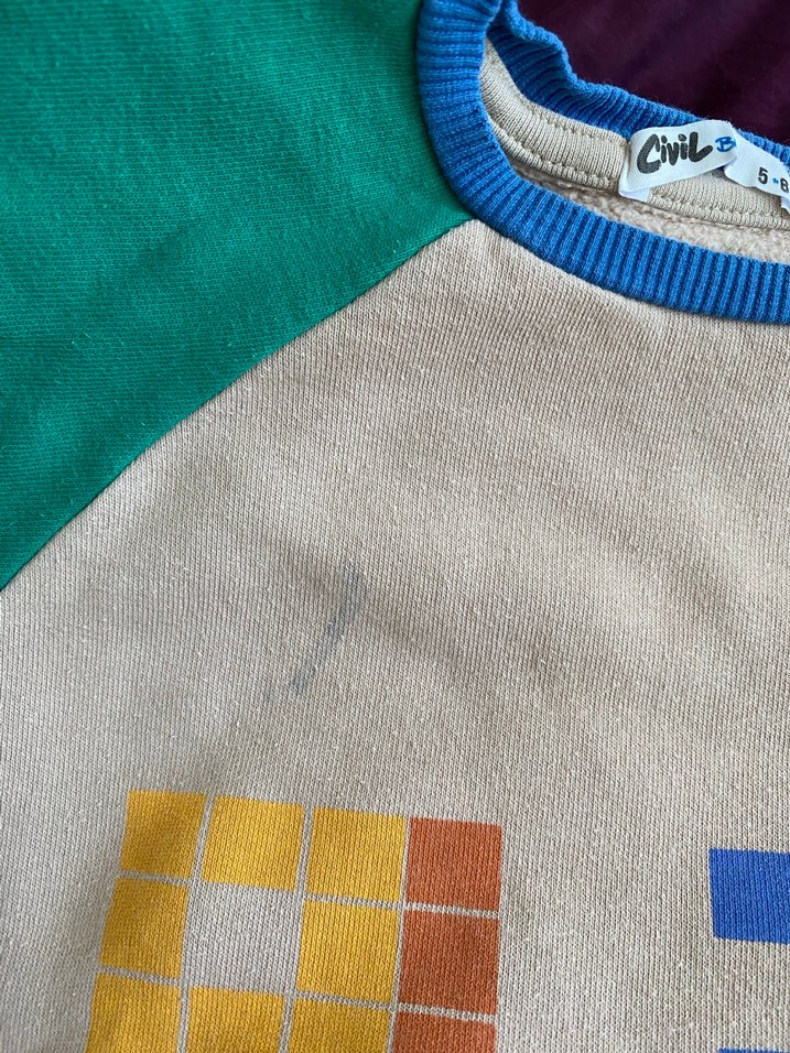 Erkek Çocuk Renkli Baskılı Sweatshirt ve Sarı Eşofman - Görsel 5