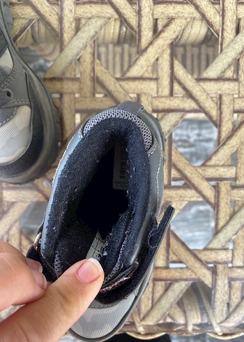 Gri Kamuflaj Desenli Erkek Çocuk Bot - Görsel 4