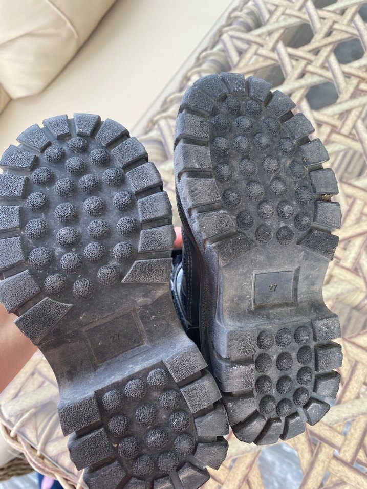 Gri Kamuflaj Desenli Erkek Çocuk Bot - Görsel 5