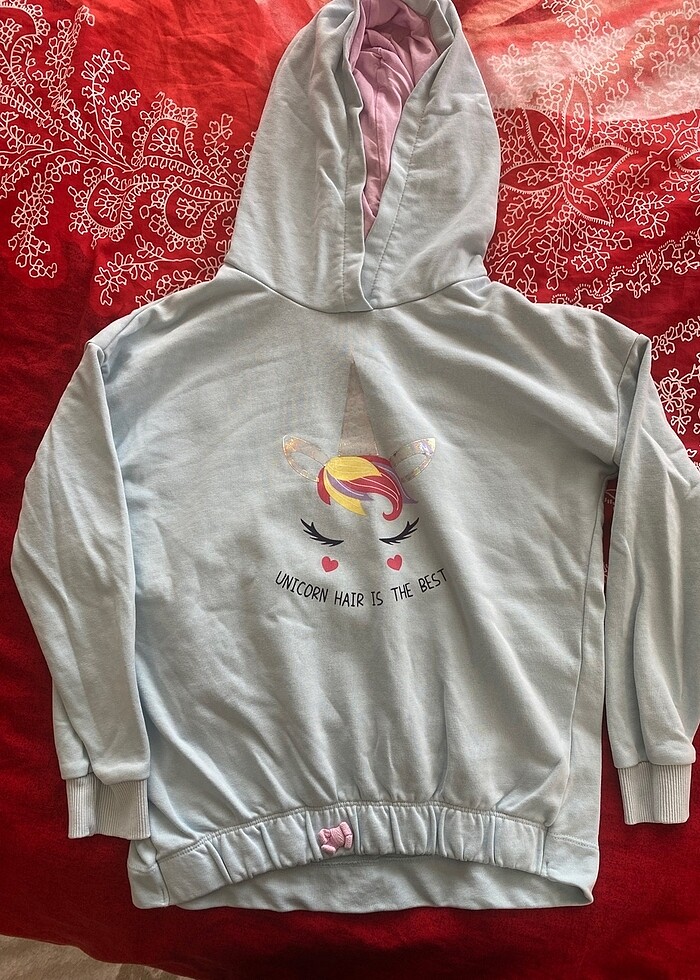 Kız çocuk sweatişört - Görsel 4