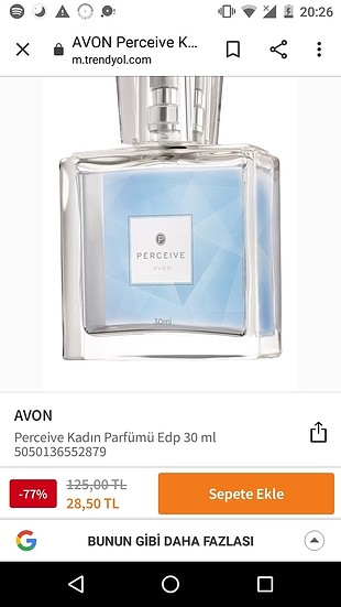 30 Beden Avon parfüm