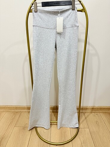 Bershka Gri İspanyol alt