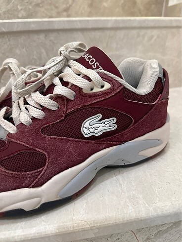 39 Beden bordo Renk Lacoste ayakkabı