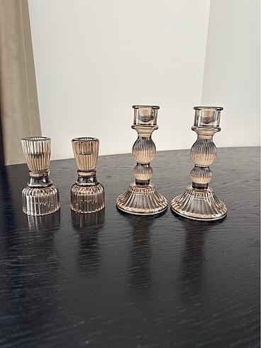 4 lü şamdan set