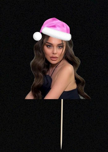 Kadın Siyah Ponponlu Şapka - Görsel 6