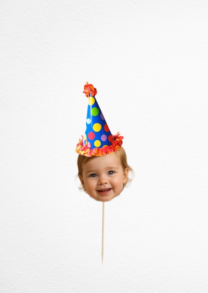 Renkli Parti Cupcake Süsleri - Görsel 2